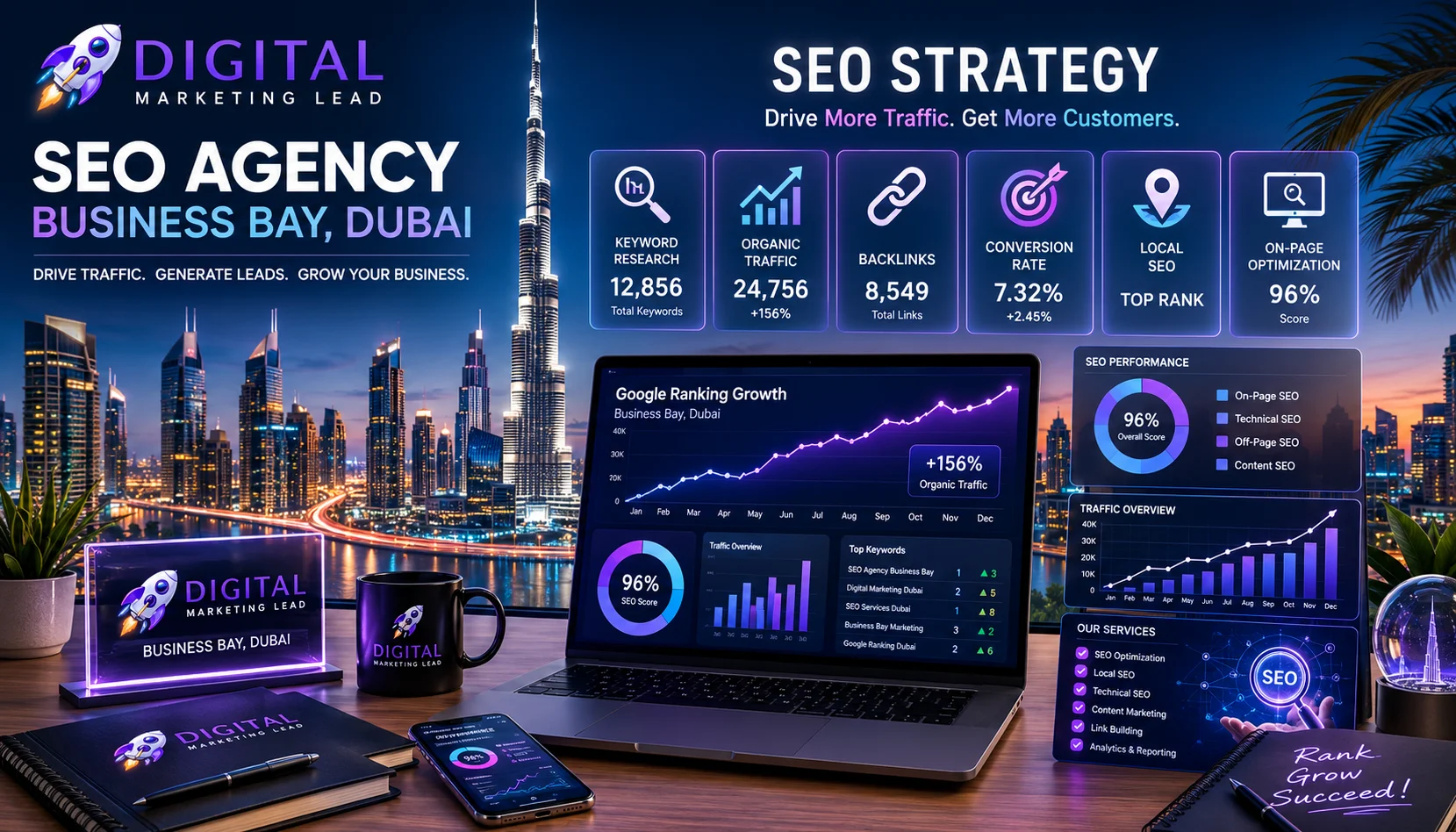 SEO Services Dubai: Grow Your Business with Google & AI Search Optimization