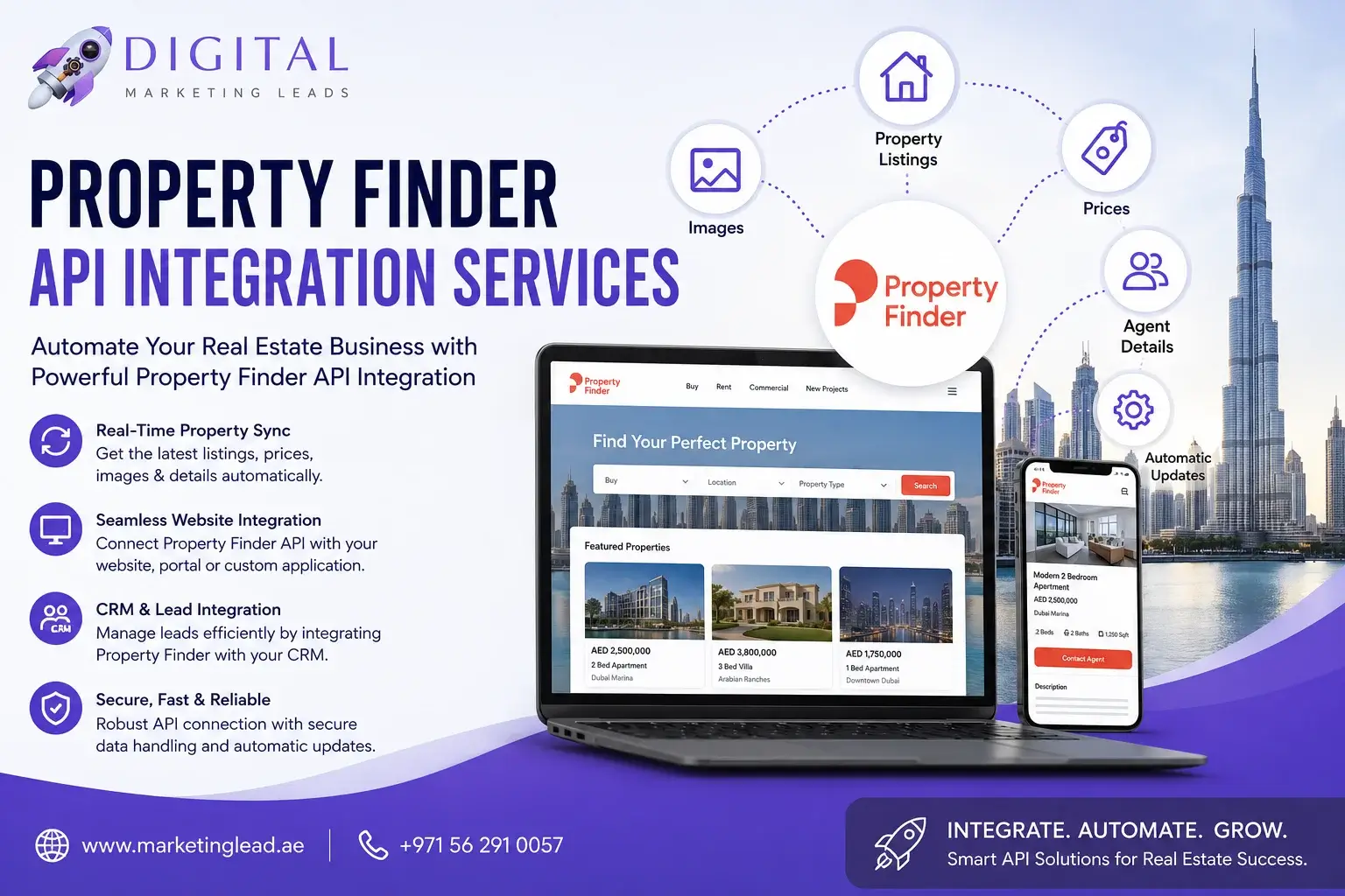 Property Finder API Integration: Complete Guide for Real Estate Companies in Dubai