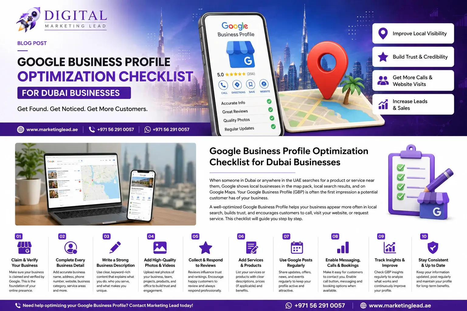 Google Business Profile Optimization Checklist for Dubai Businesses