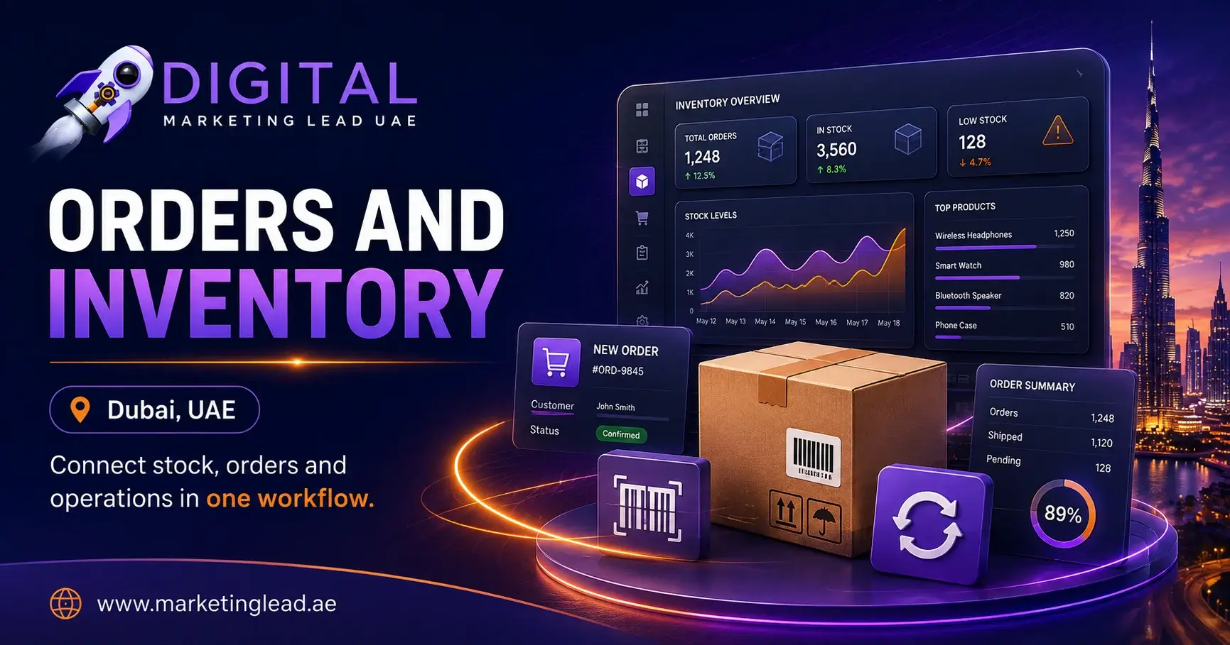 Orders and Inventory Automation for Growing UAE Businesses